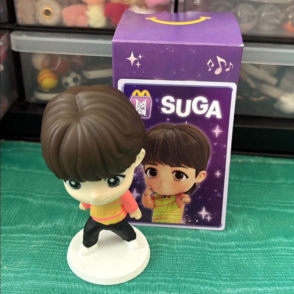 SUGA BTS 2025 Macdonalds Toy Figure